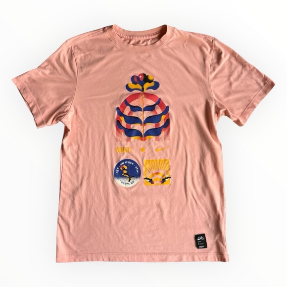 Nike Other - Nike Men’s M Dri Fit A.I.R. Artist In Residence T-Shirt Pink Jordan Moss Active